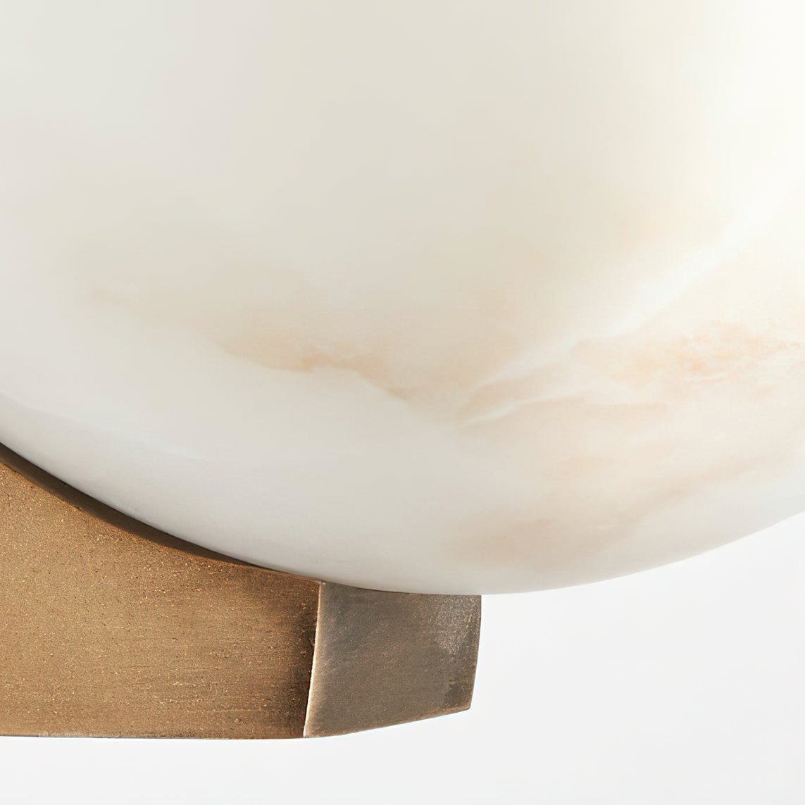 Corvina Bowl alabastro lampada da parete