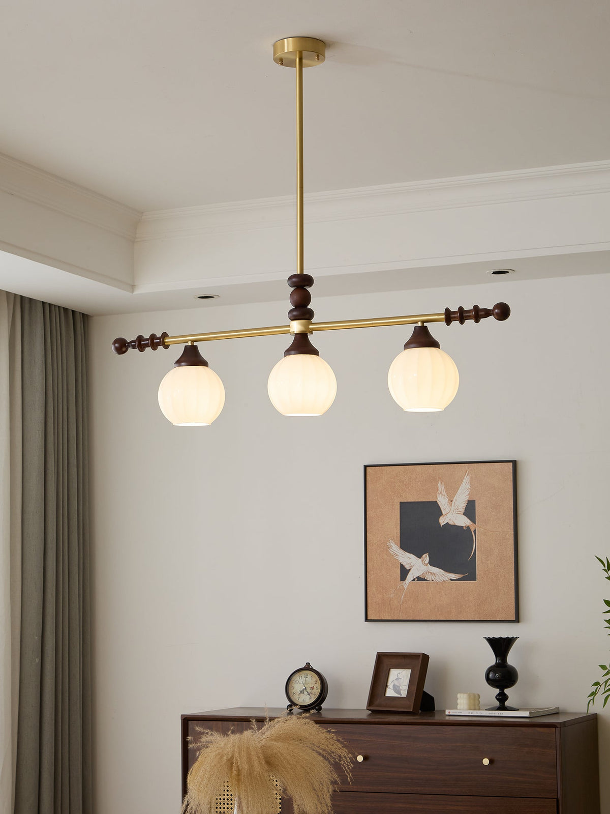 Vosole lampadario Eleganza Tradizionale vintage in legno