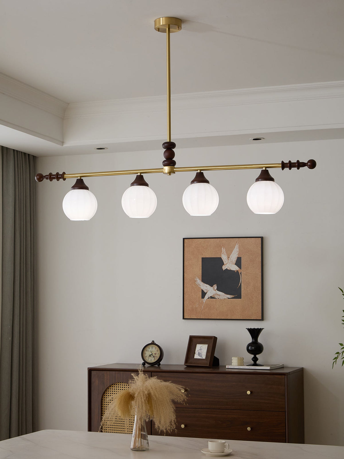 Vosole lampadario Eleganza Tradizionale vintage in legno
