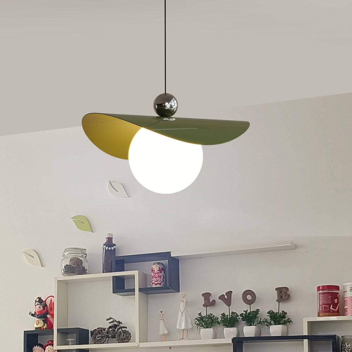Oreleira lampada a sospensione