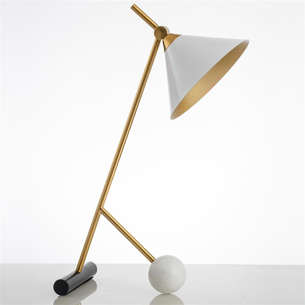 Avelo lampada da tavolo Geometrica in marmo
