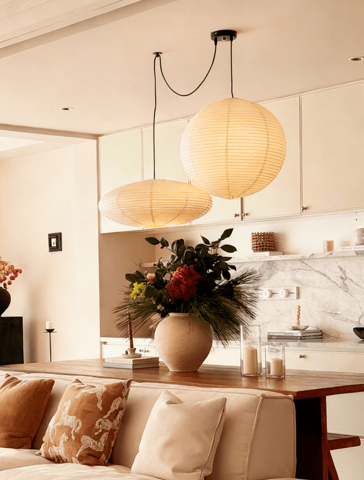 Lumenis lampada a sospensione Whimsy in Carta
