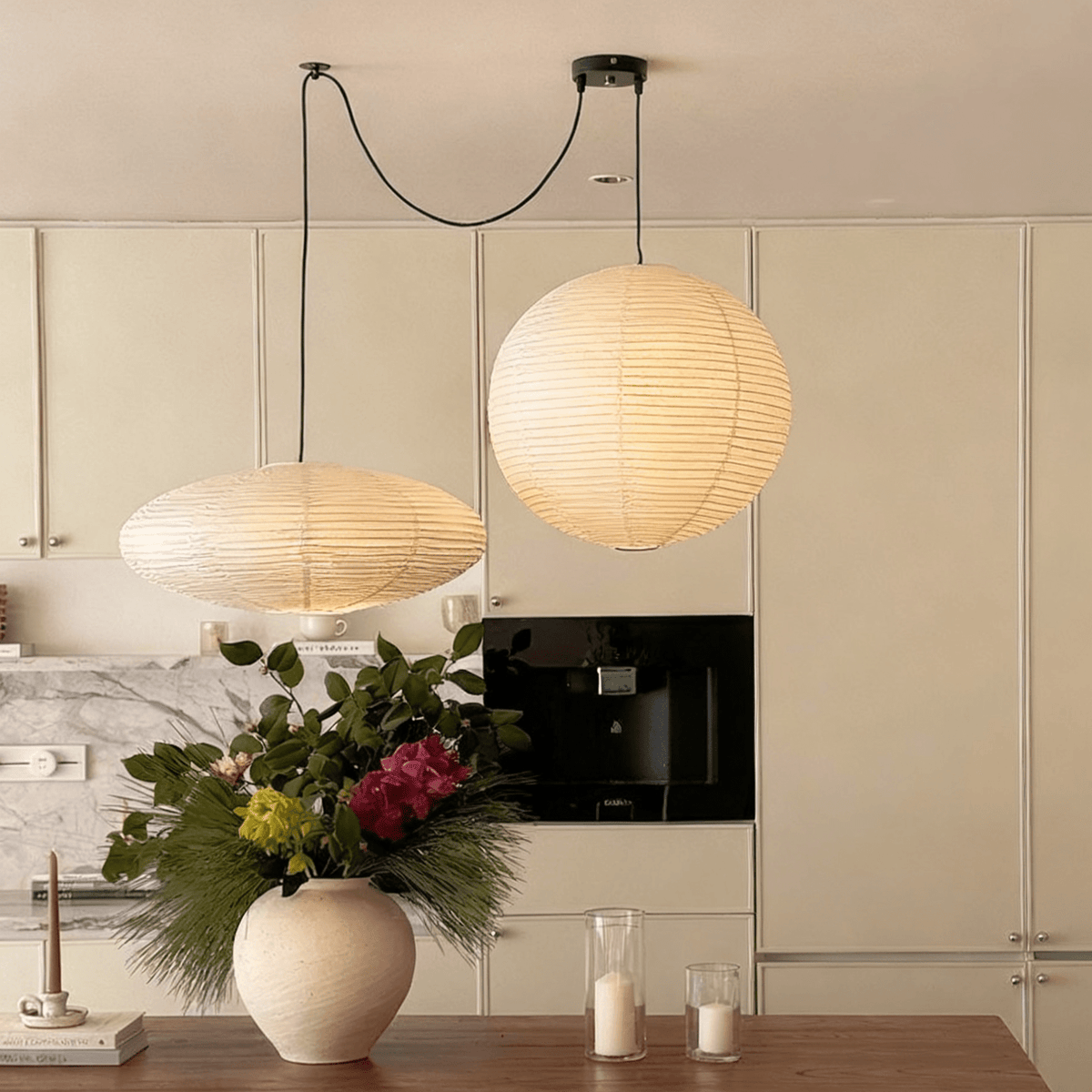Lumenis lampada a sospensione Whimsy in Carta