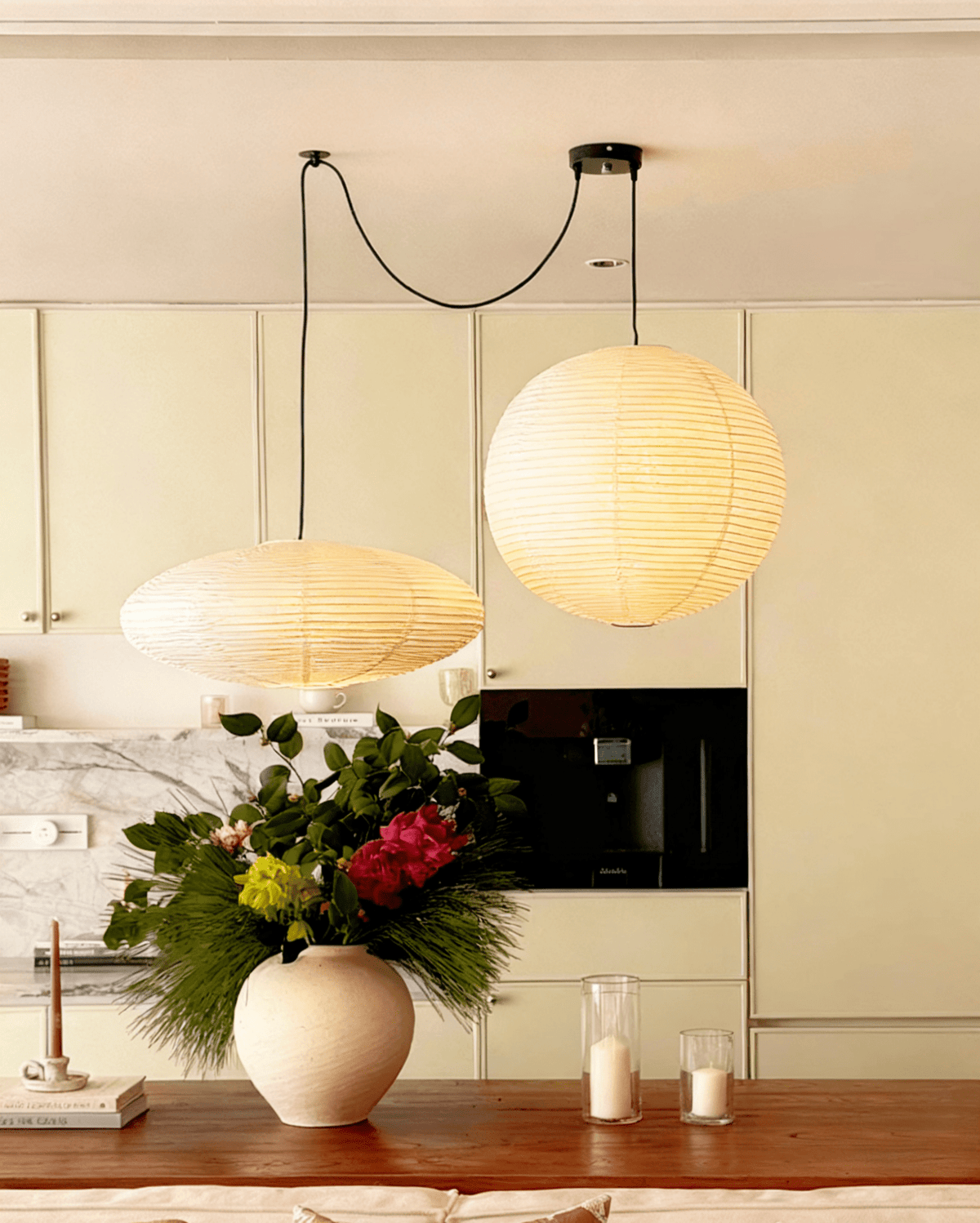 Lumenis lampada a sospensione Whimsy in Carta