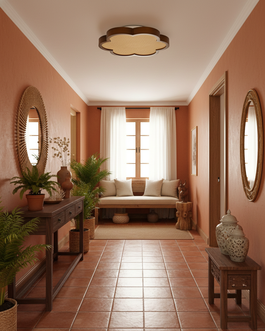 Lampada da soffitto trifoglio
