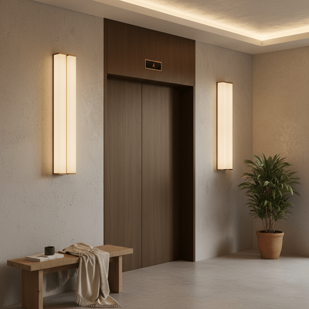 Columnar applique Applicazione in tessuto per Interno