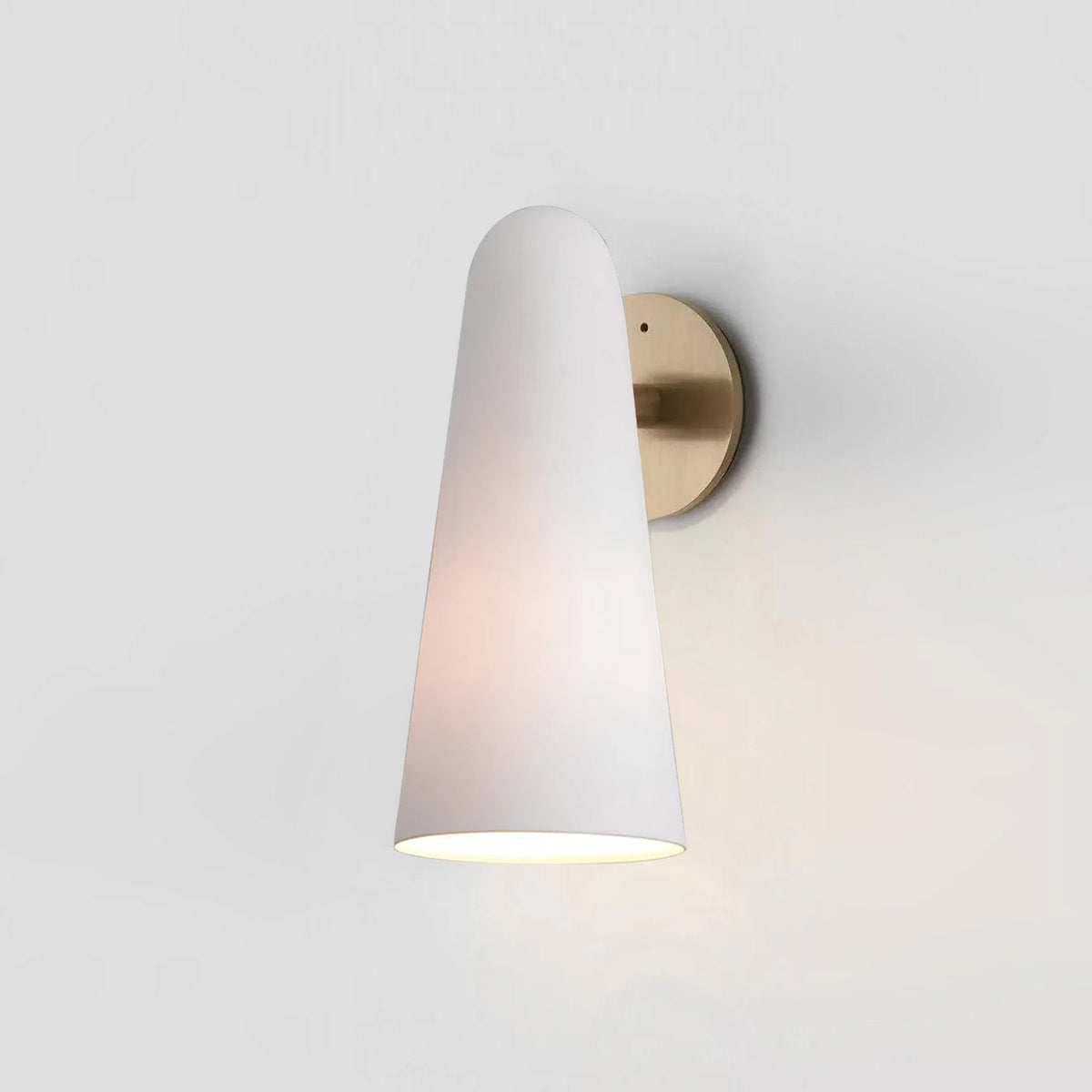 Yoke lampada da parete in vetro