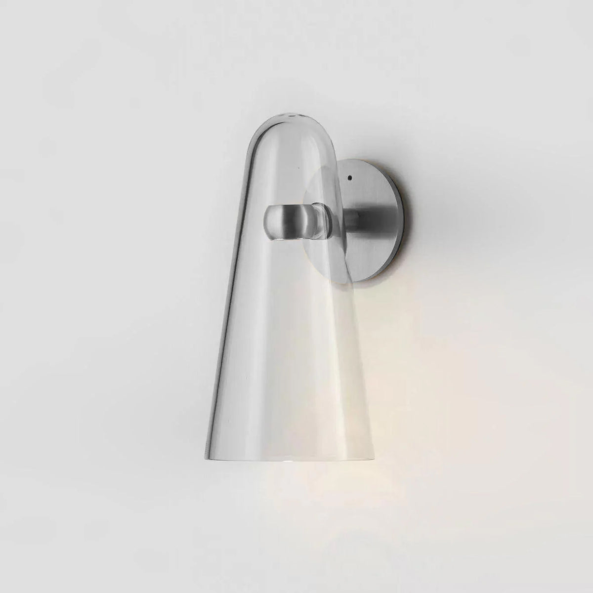 Yoke lampada da parete in vetro
