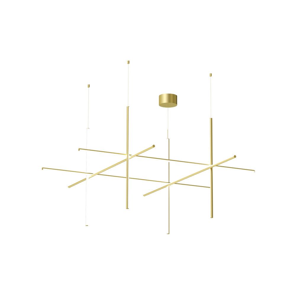 Renorelle lampadario lineare Crossbeam