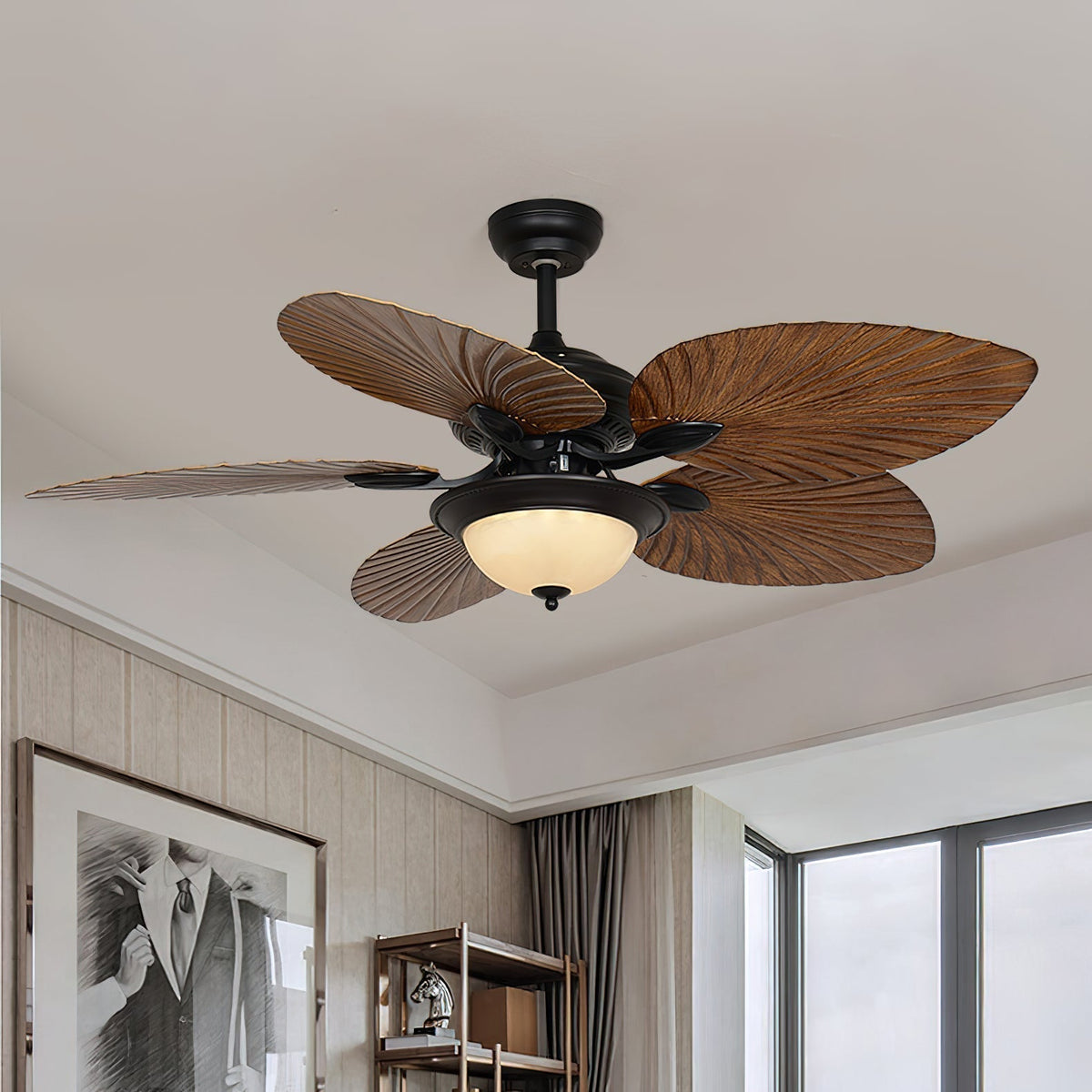 Viraalel ventilatore da soffitto con luce