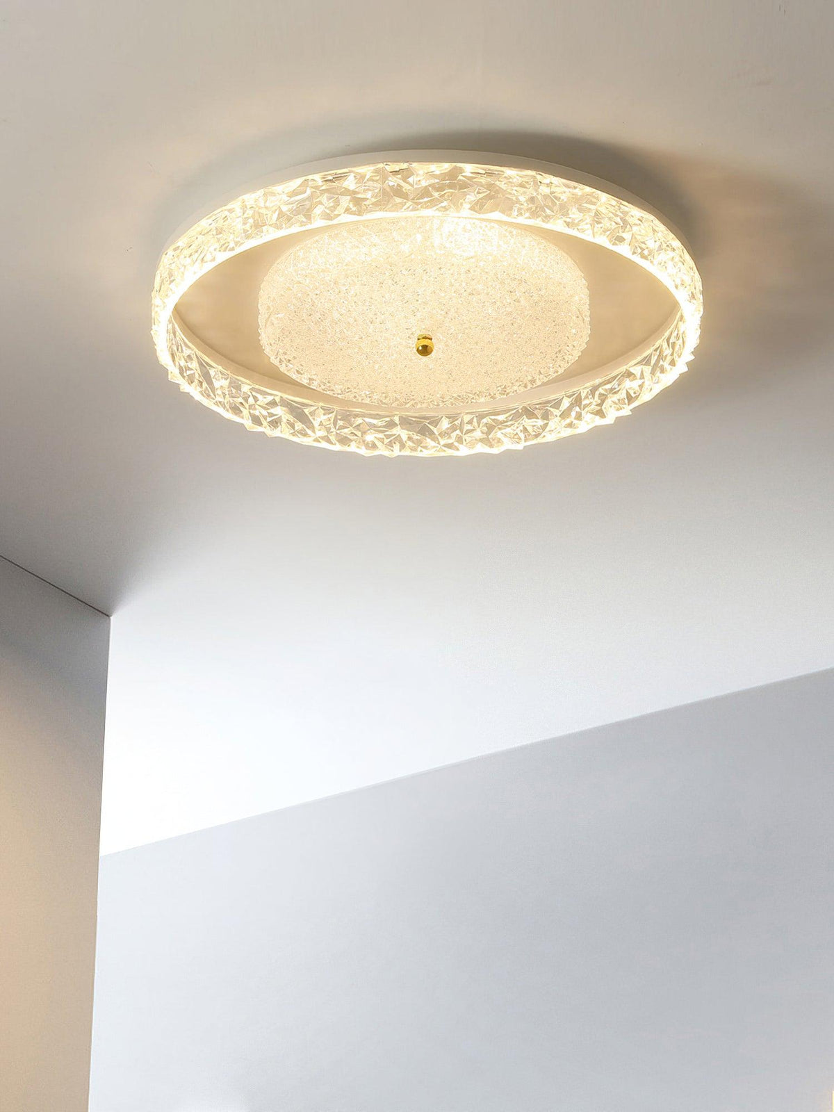 Bia lampada da soffitto in cristallo lusso postmoderna