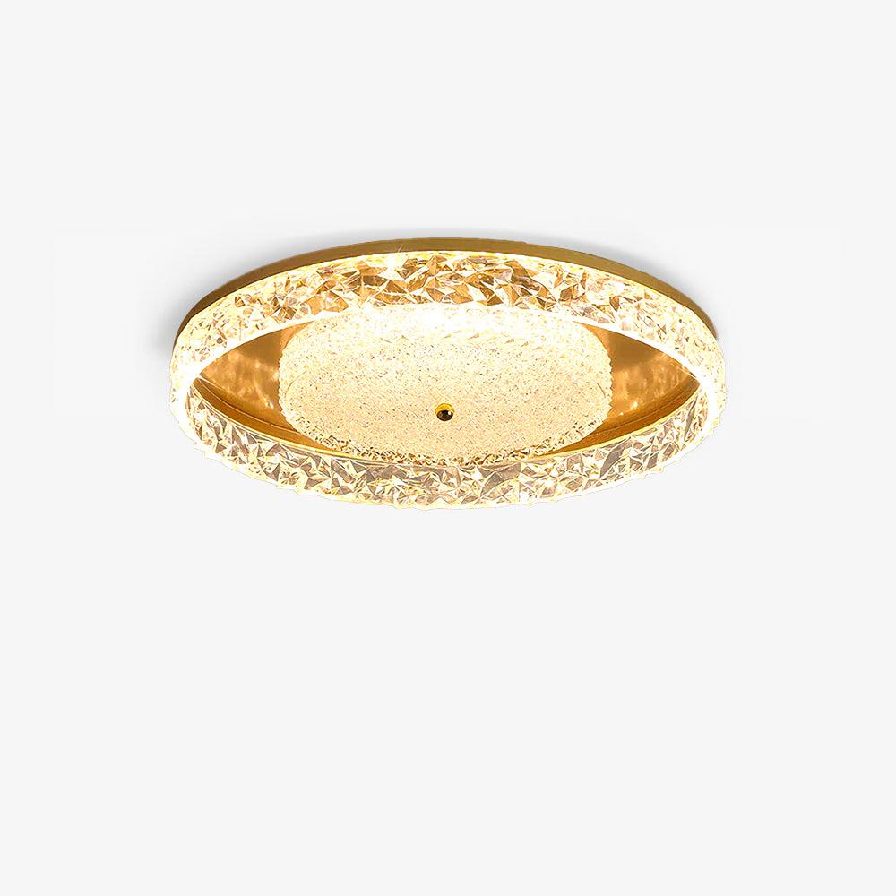 Bia lampada da soffitto in cristallo lusso postmoderna