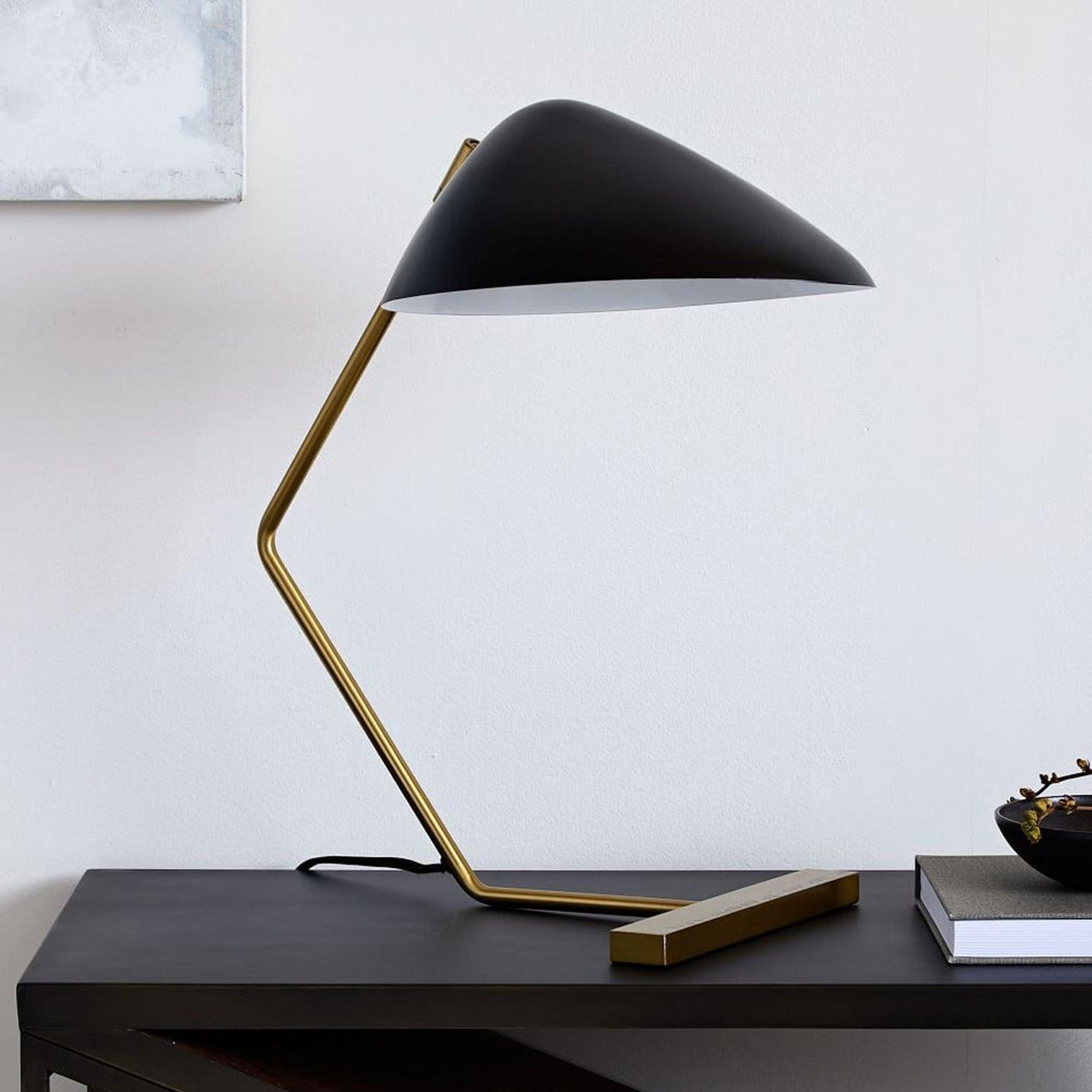 Velaice lampada da tavolo di metà secolo