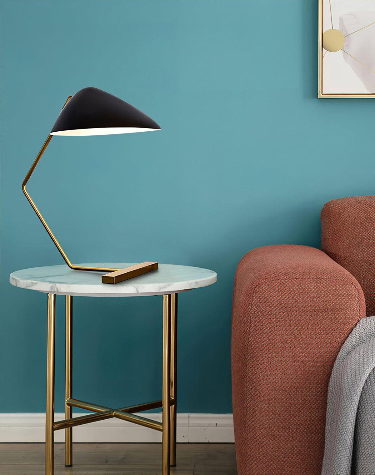 Velaice lampada da tavolo di metà secolo