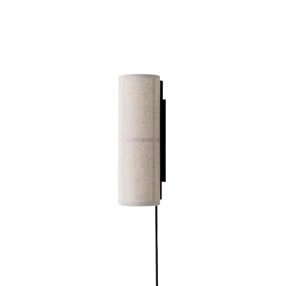 Seraniella lampada da parete Cilindrica in tessuto Art Nordic con spina