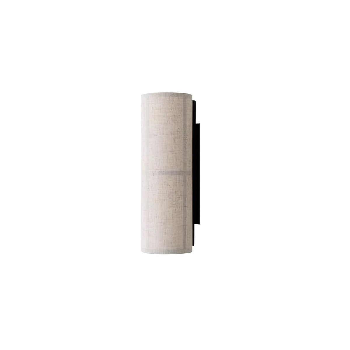 Seraniella lampada da parete Cilindrica in tessuto Art Nordic con spina