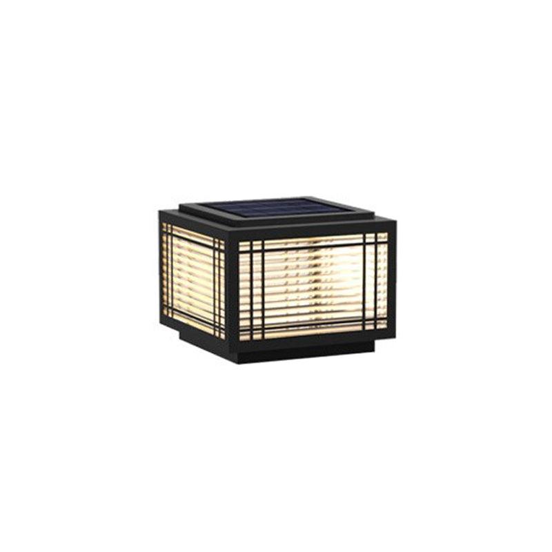 Glorin lampada da tavolo in acciaio ispirata al Giappone
