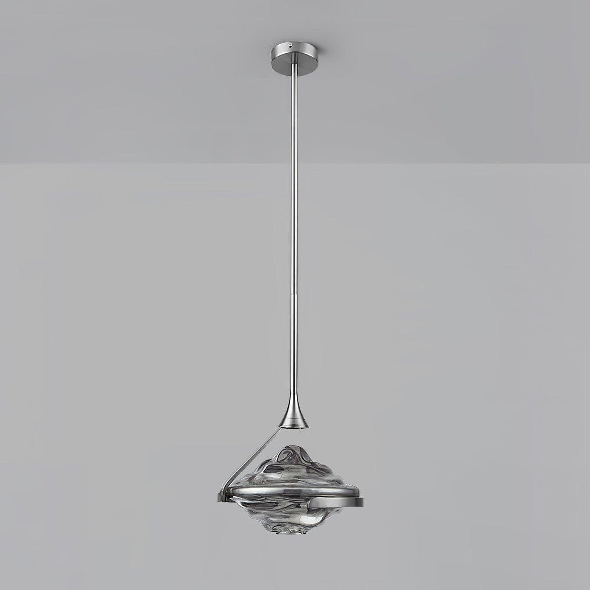 Elyarette lampada a sospensione in cristallo diamante