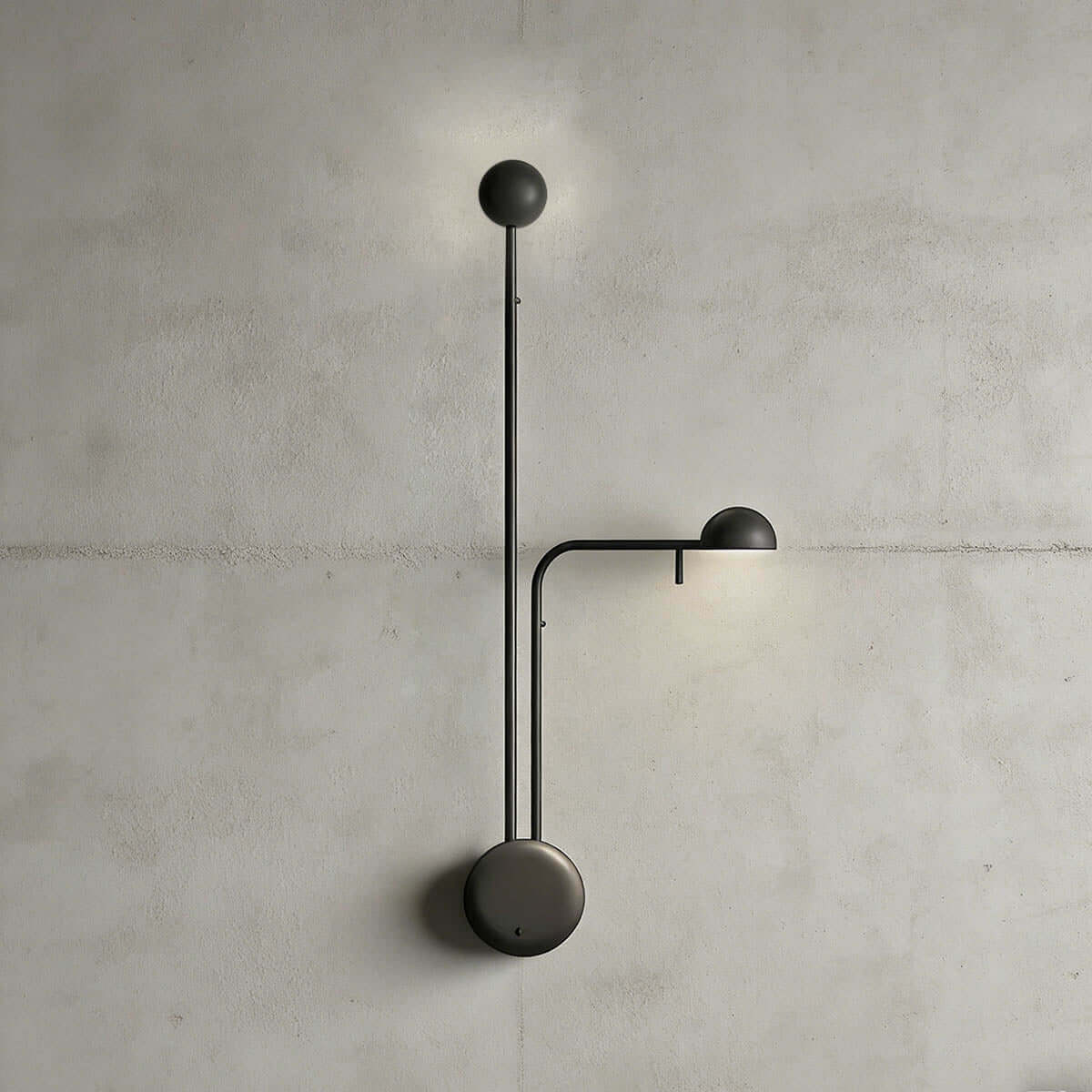 Disc Base Dome lampada da parete