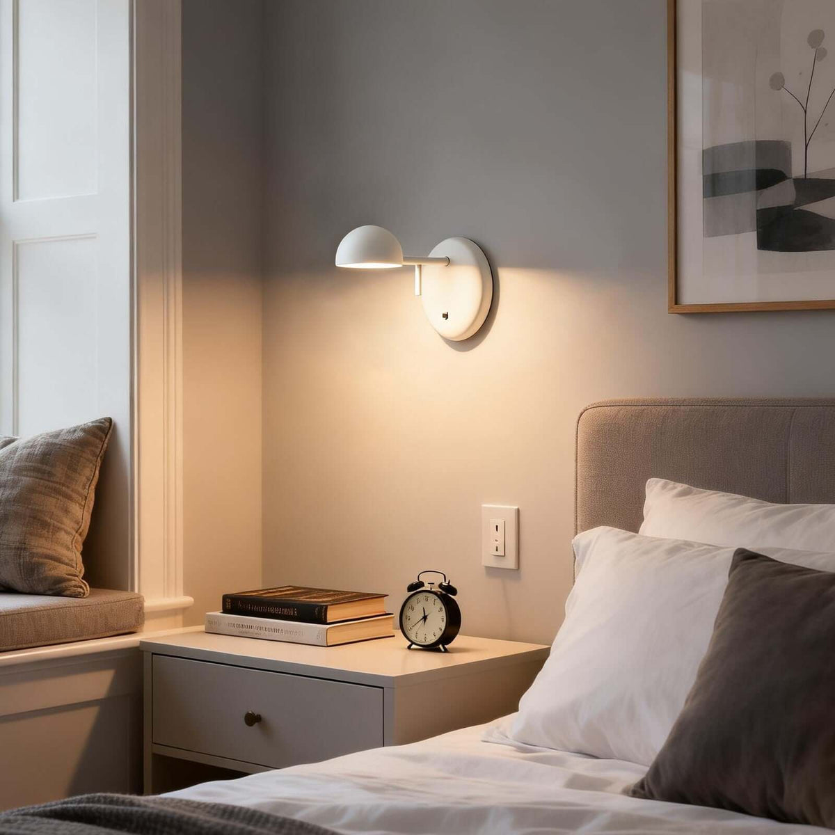 Disc Base Dome lampada da parete