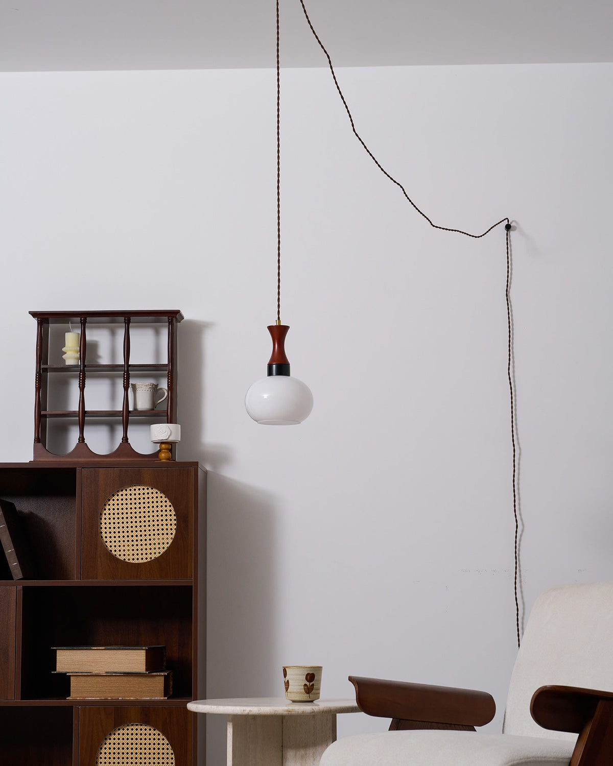 Chara lampada a sospensione con spina