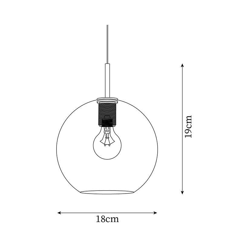 Lampada a sospensione in ottone, design minimalista per sala da pranzo o cucina in metallo