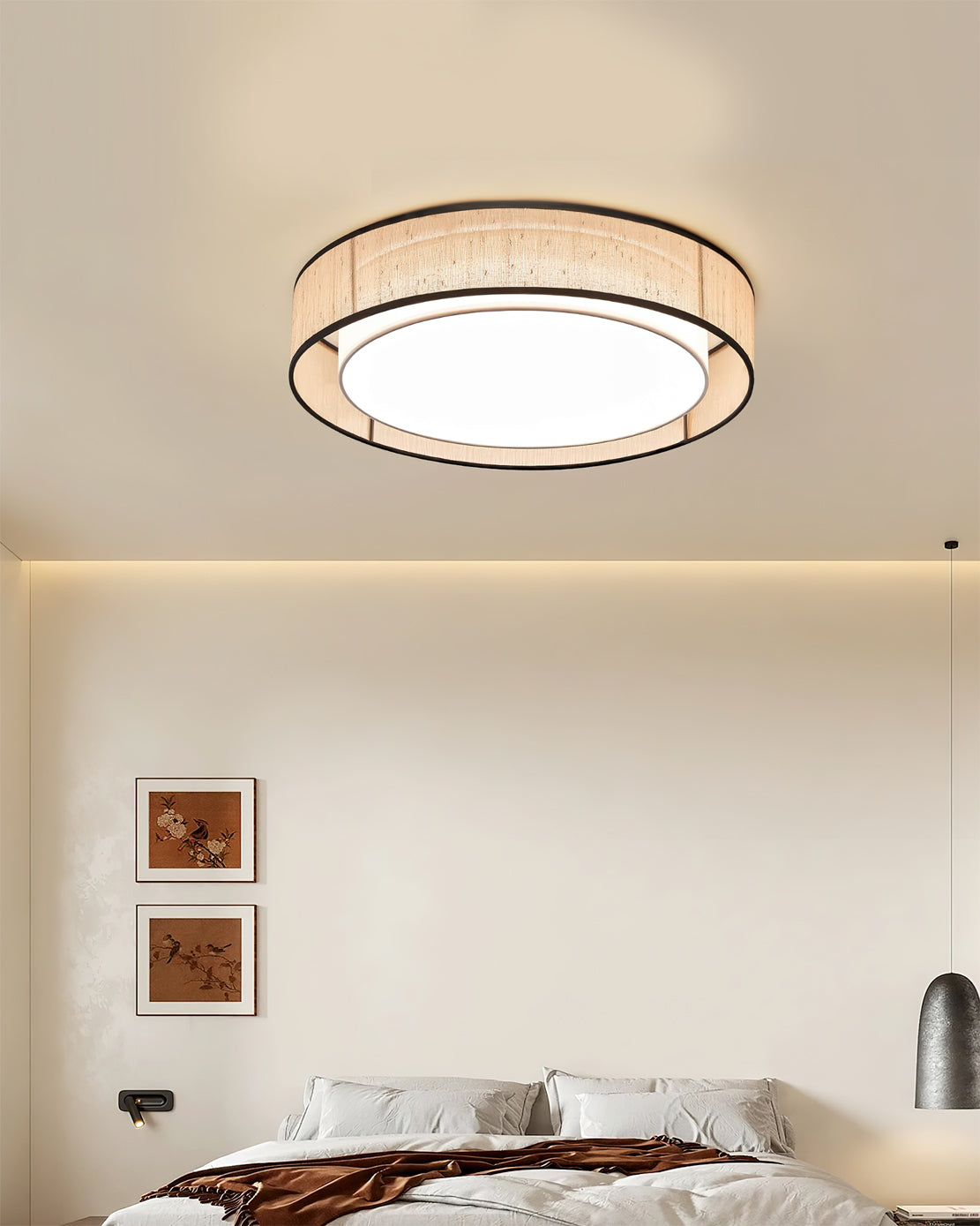 Fioiraya plafoniera in Giuta Beige