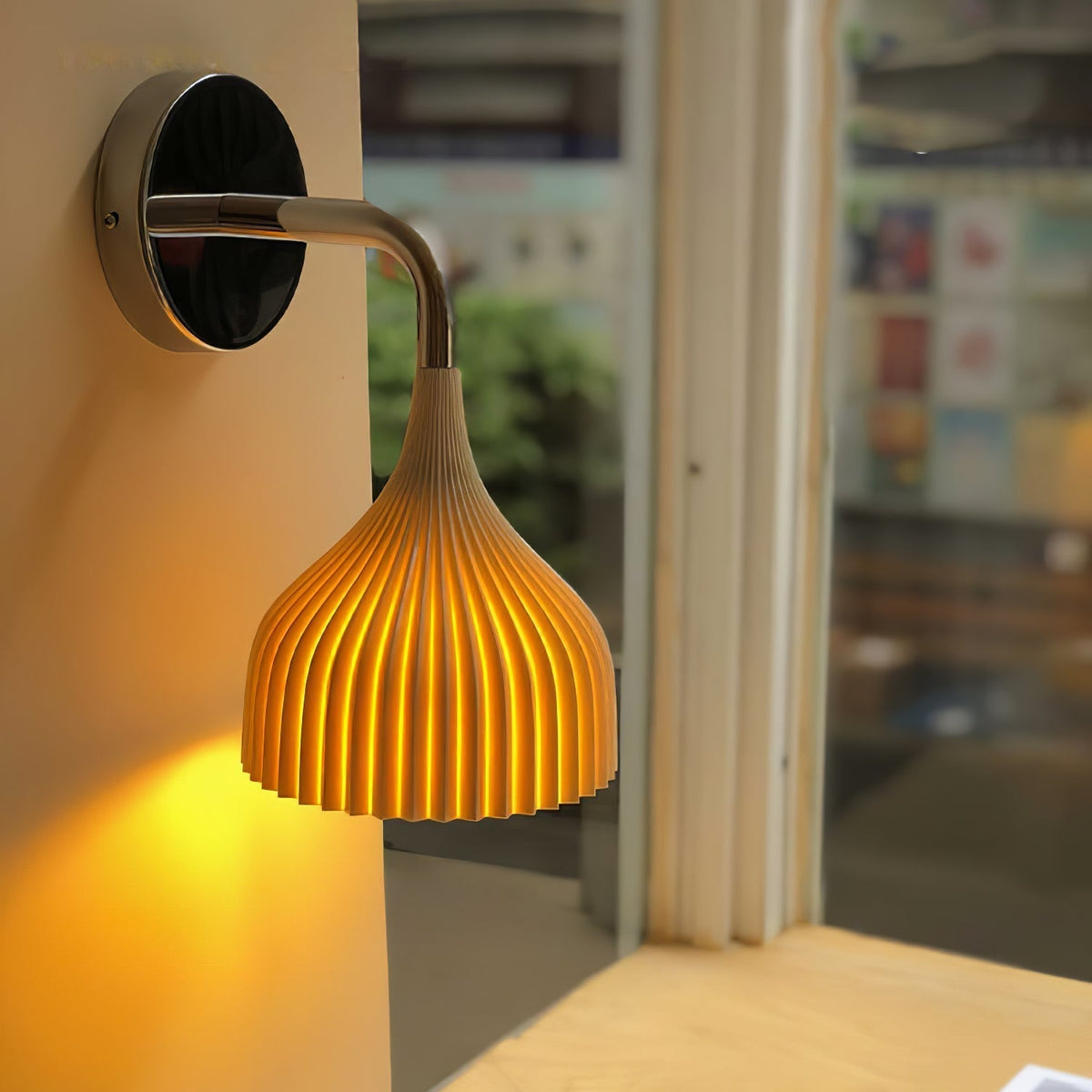 Aurzorus lampada da parete in plastica moderna minimalista