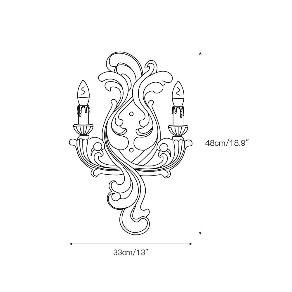 Eon Applique Gesso Eleganza Tradizionale - Relic Pieces