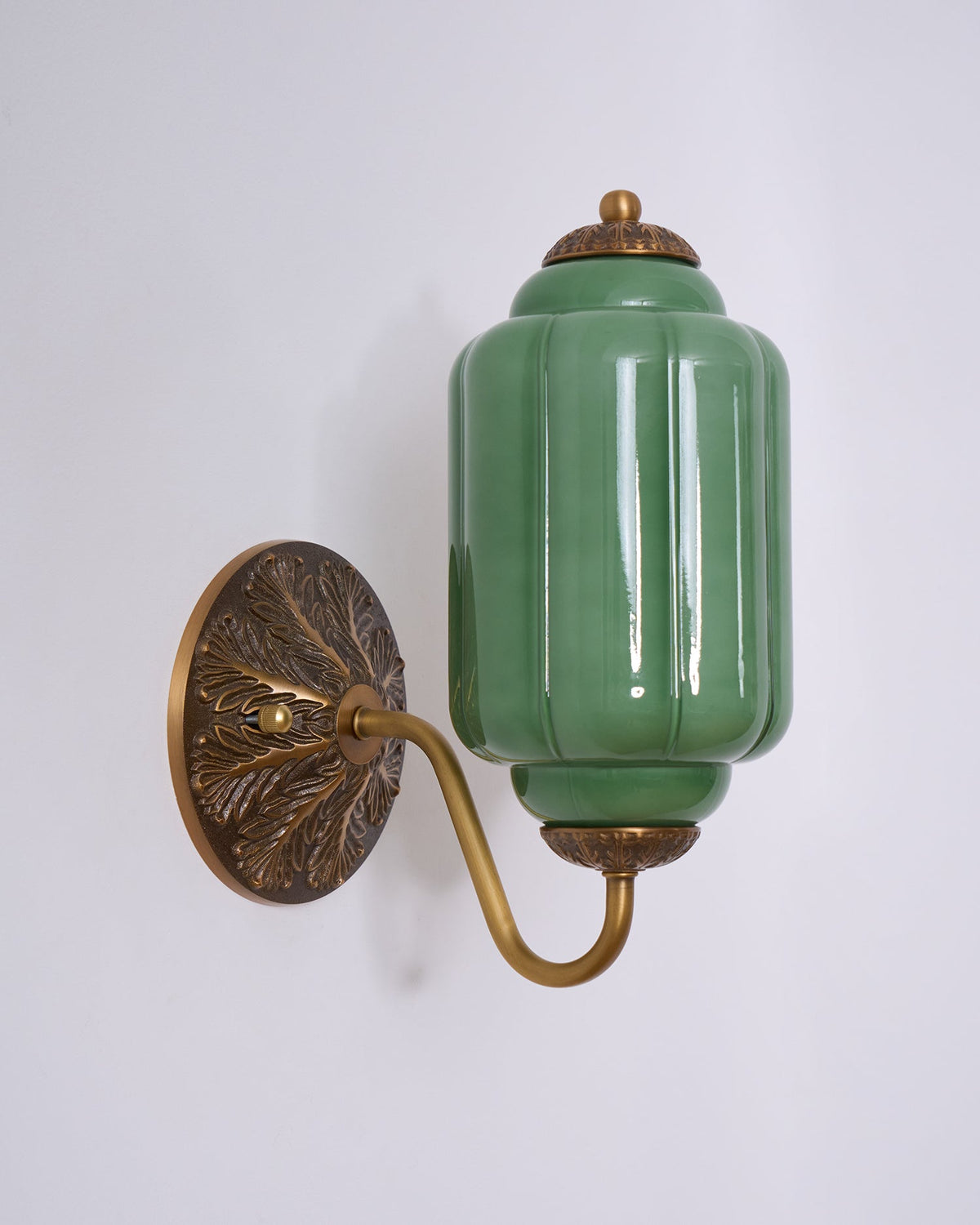 Melvane lampada da parete vintage in vetro Rosa