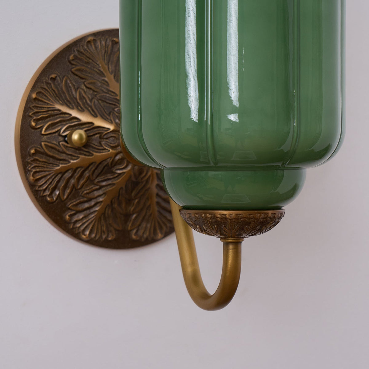 Melvane lampada da parete vintage in vetro Rosa