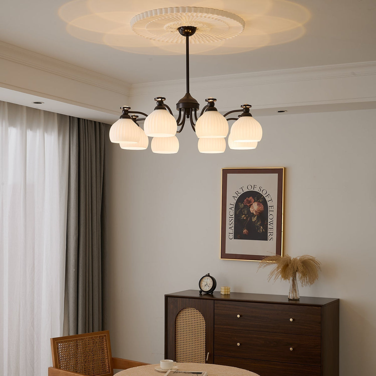 Calaeor lampadario Premium Eleganza in vetro
