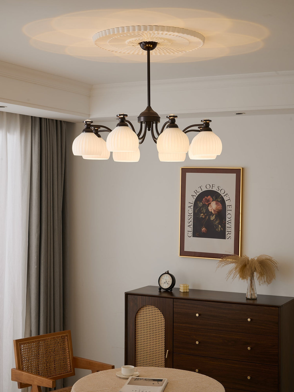 Calaeor lampadario Premium Eleganza in vetro