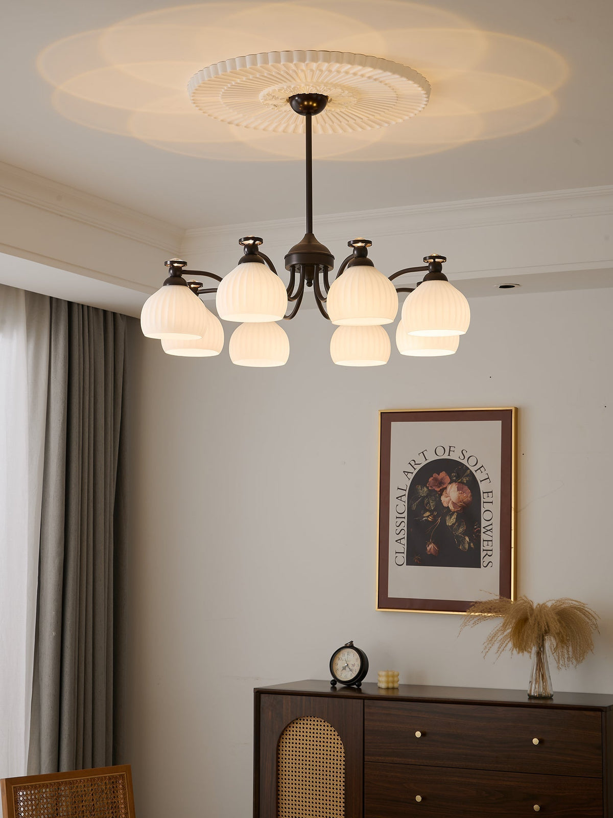 Calaeor lampadario Premium Eleganza in vetro