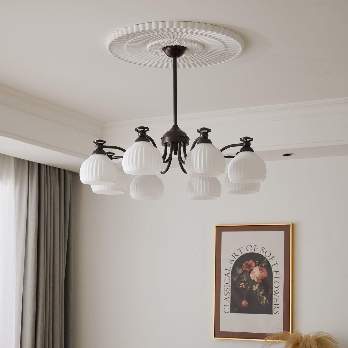 Calaeor lampadario Premium Eleganza in vetro