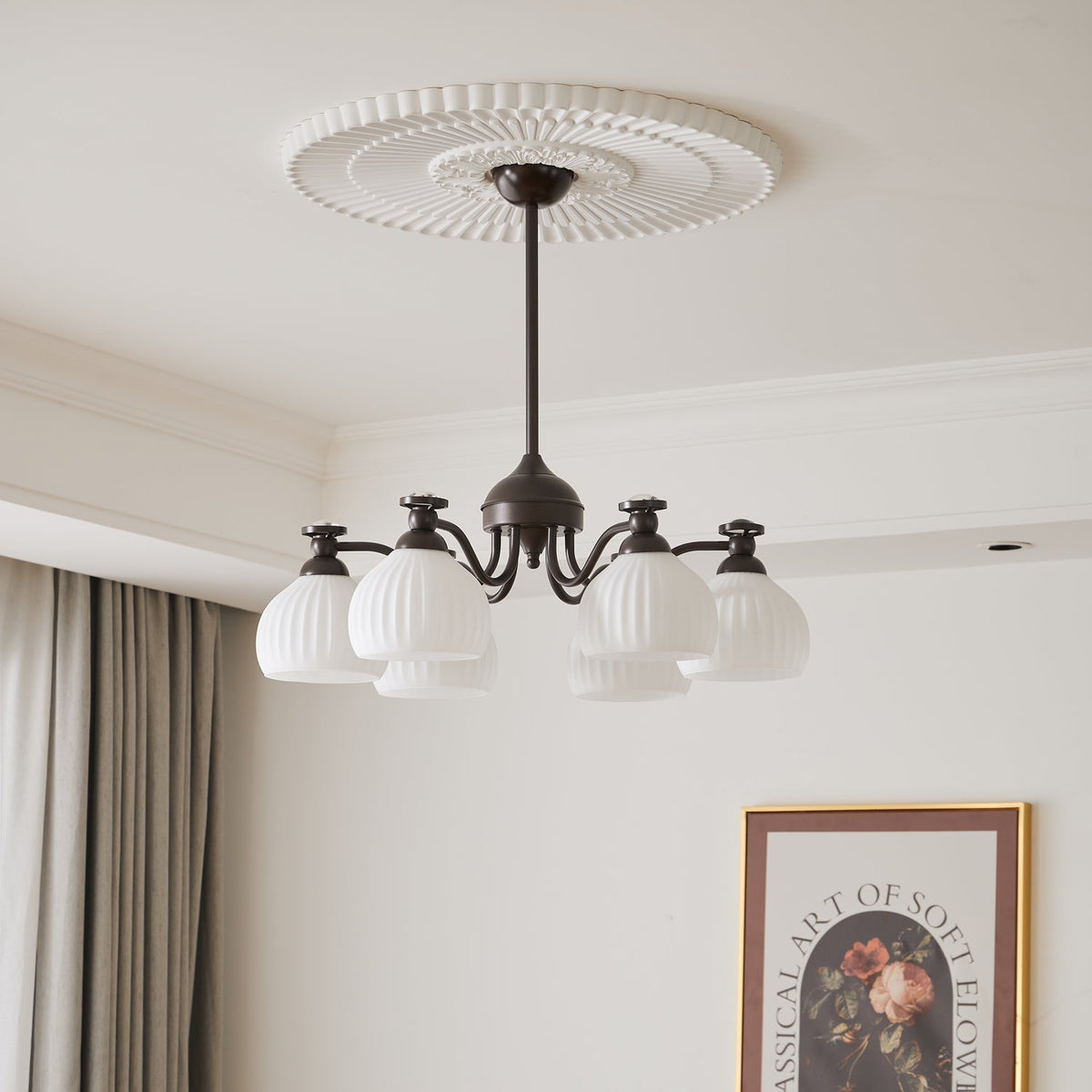 Calaeor lampadario Premium Eleganza in vetro
