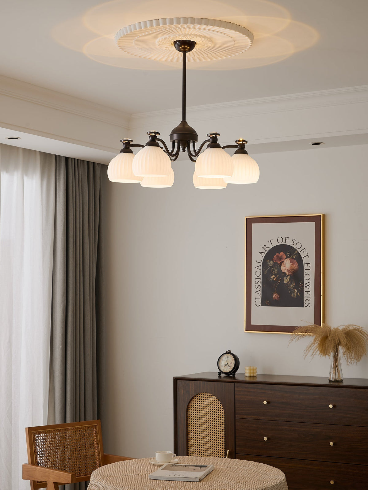 Calaeor lampadario Premium Eleganza in vetro