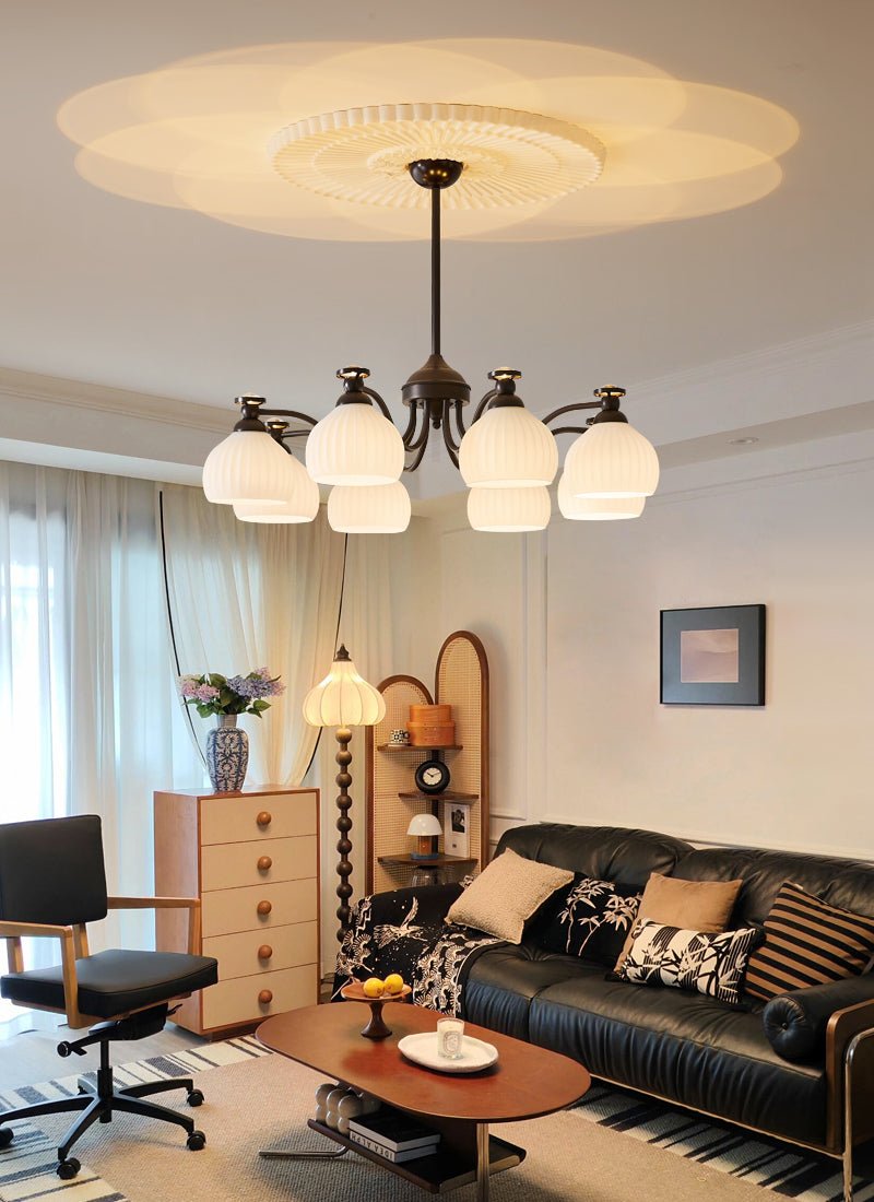 Calaeor lampadario Premium Eleganza in vetro