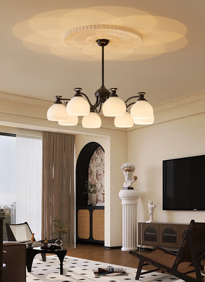 Calaeor lampadario Premium Eleganza in vetro
