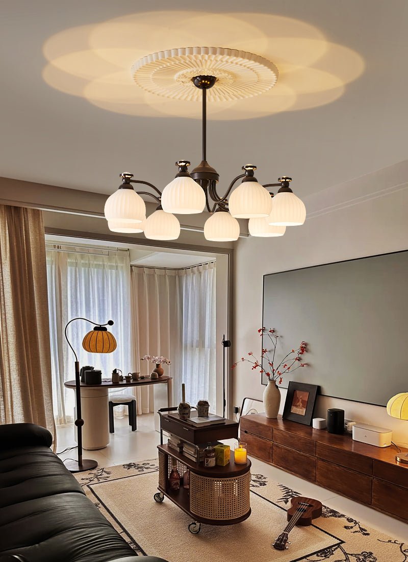 Calaeor lampadario Premium Eleganza in vetro