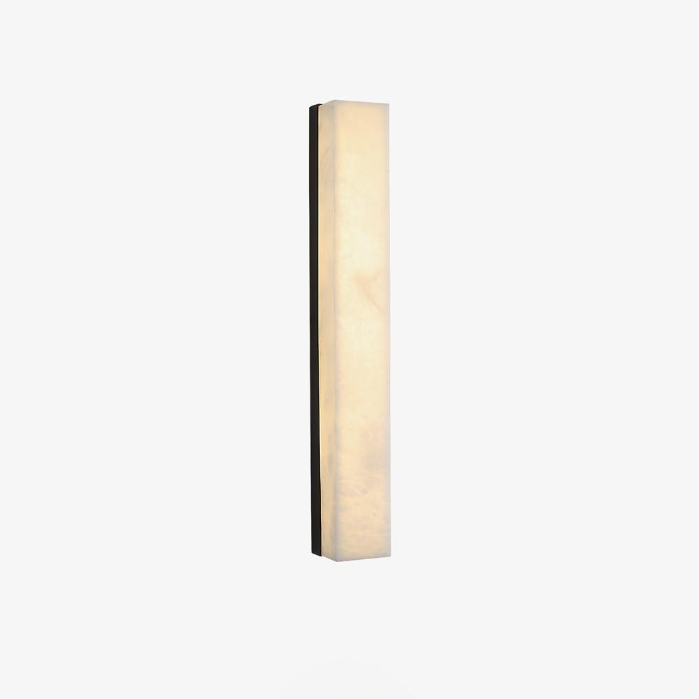 Nivearia lampada da parete minimalista in alabastro Rettangolare