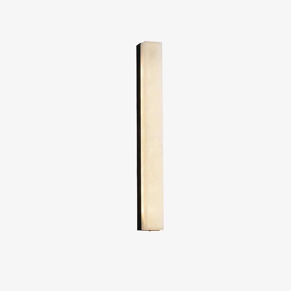 Nivearia lampada da parete minimalista in alabastro Rettangolare