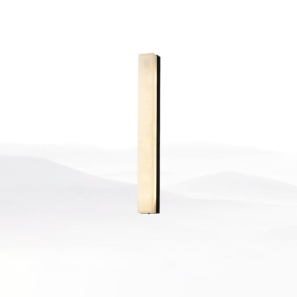 Nivearia lampada da parete minimalista in alabastro Rettangolare