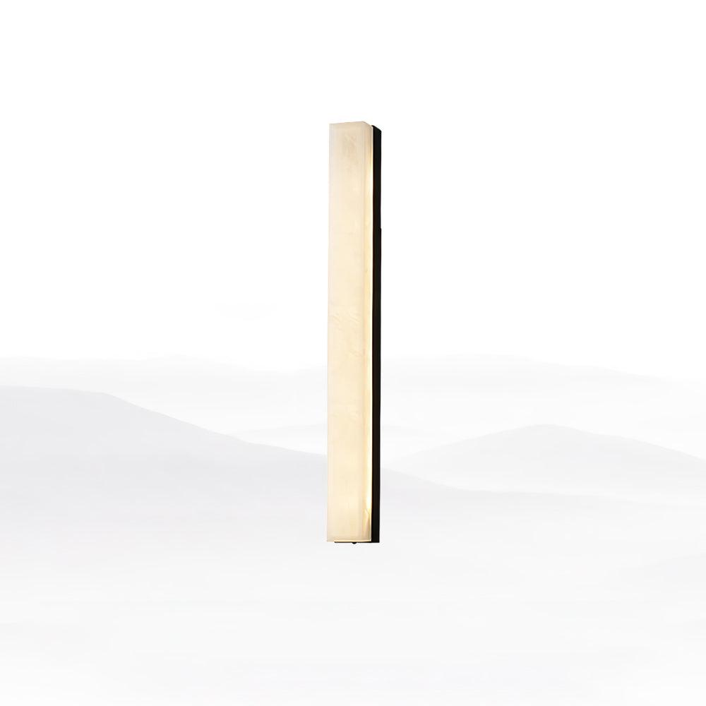 Nivearia lampada da parete minimalista in alabastro Rettangolare