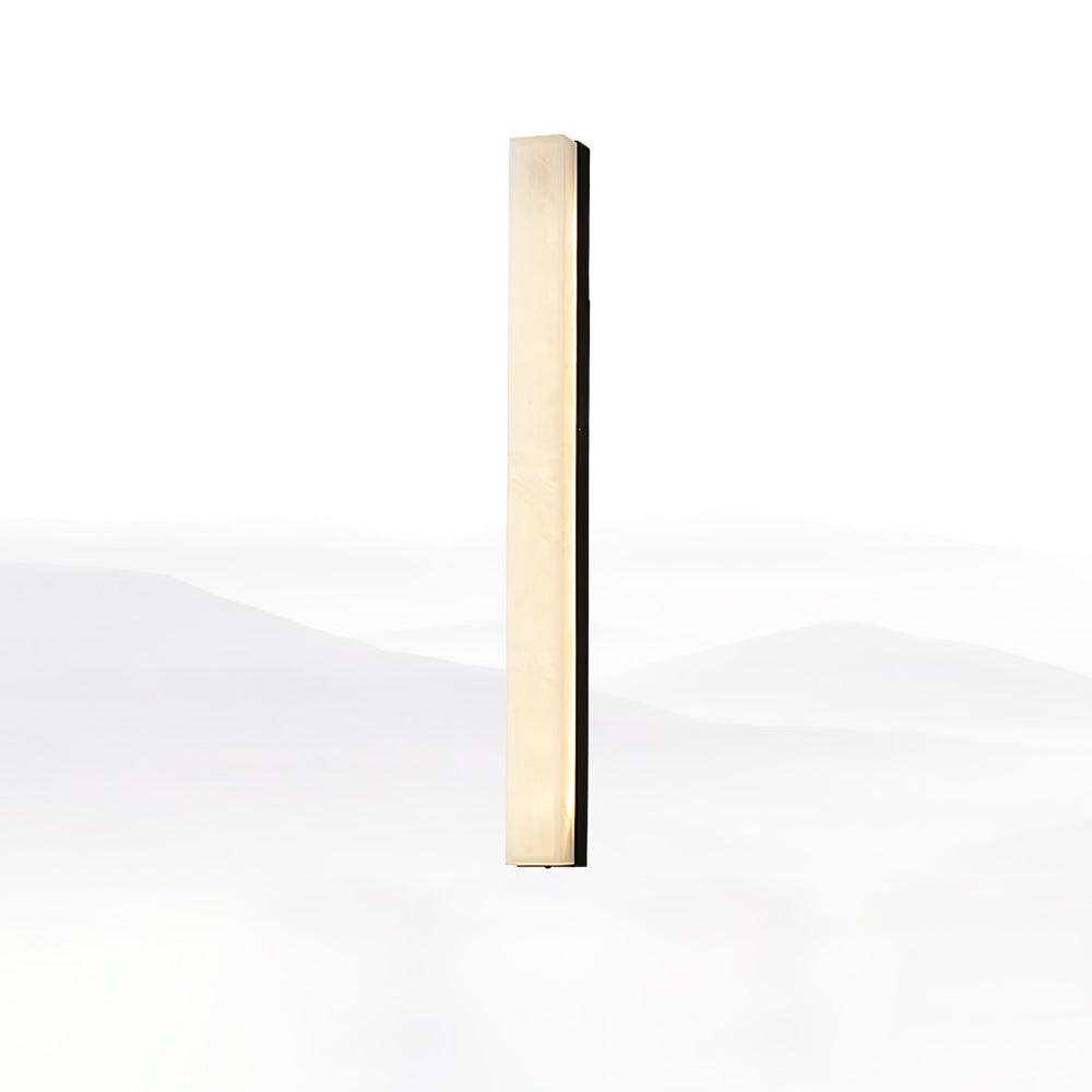 Nivearia lampada da parete minimalista in alabastro Rettangolare