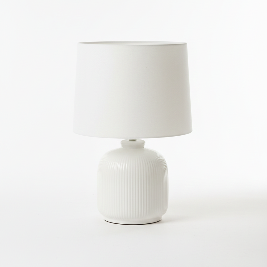 Selisia lampada da tavolo floreale