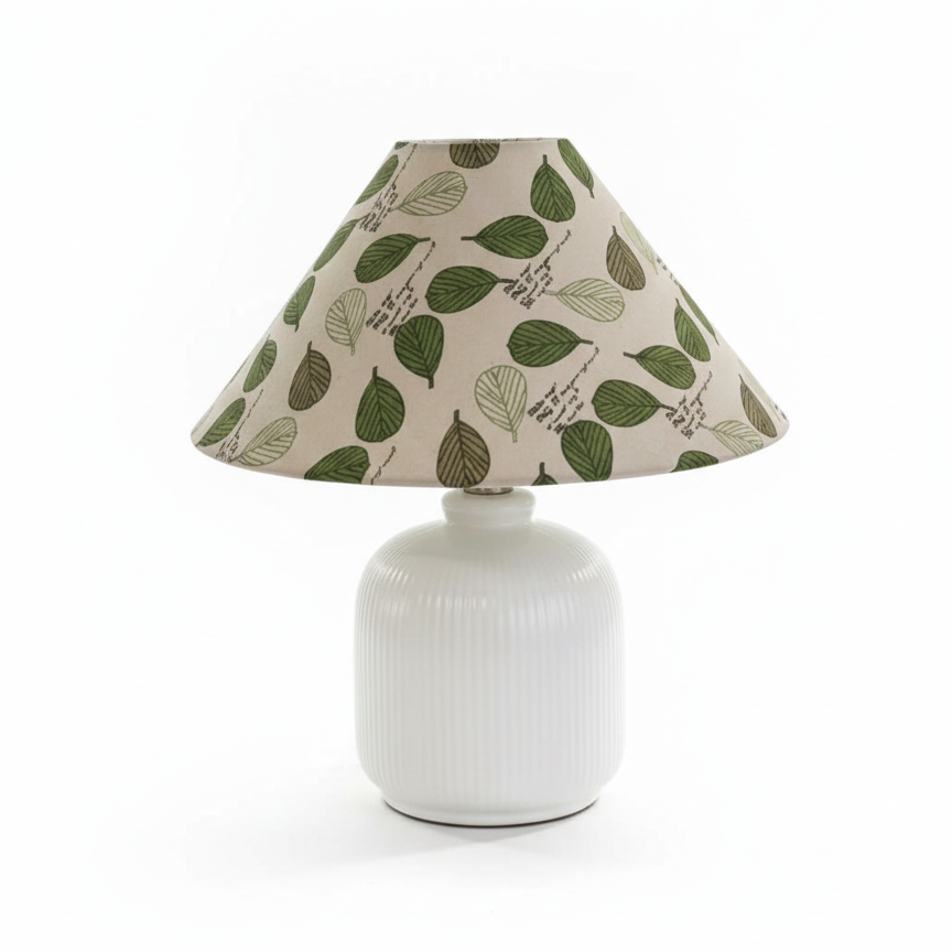 Selisia lampada da tavolo floreale