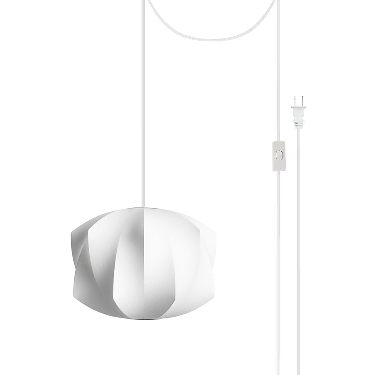 Elaeniella lampada a sospensione Bubble Geometric a globo