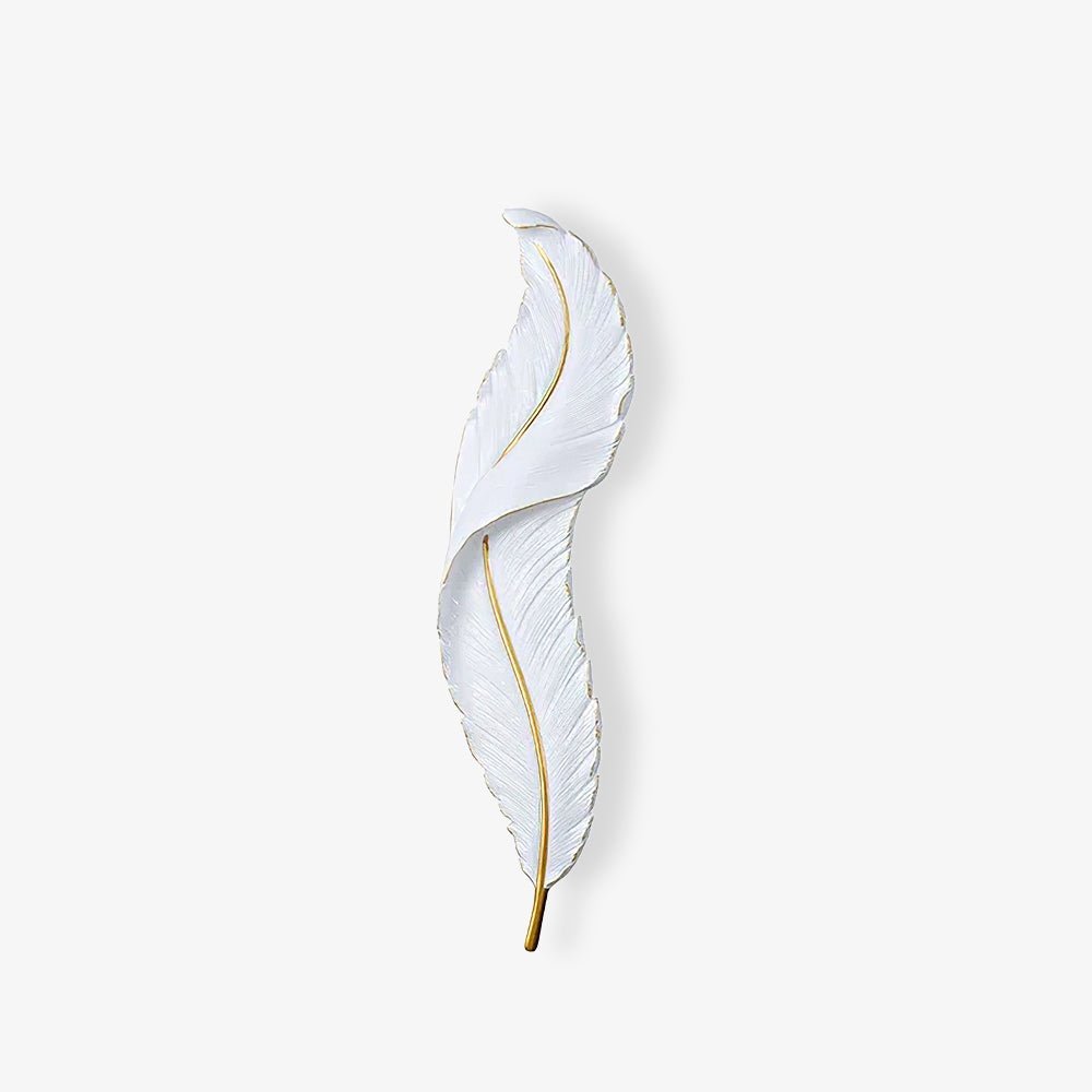 Arvess lampada da parete in resina Individual Creativity Feather