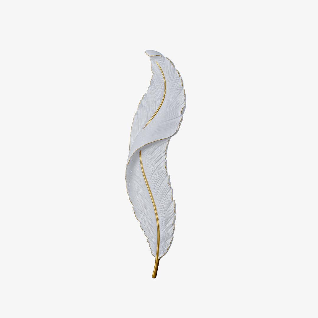 Arvess lampada da parete in resina Individual Creativity Feather